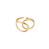 Twin Fate Edelstahl Ring